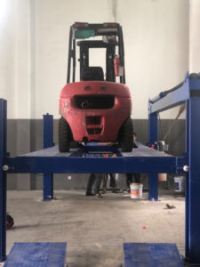 four post for forklift